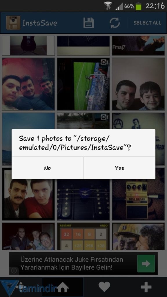 Instagram Fotoğraflarını Telefona İndirmek instasave