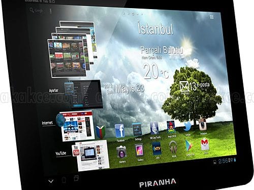 Piranha Business III Tab 9.0 Ekran Kilidi Format ve Hard Reset