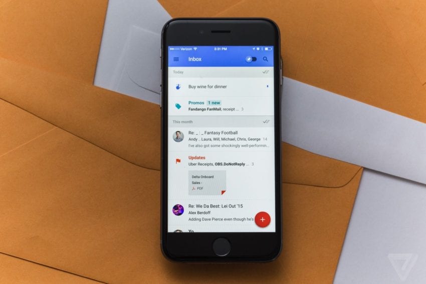 Google Inbox Davetiye Alma