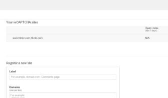 ERROR Global site keys are not supported