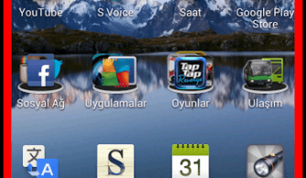 Galaxy S3 Kirmizi Cerceve Sorunu