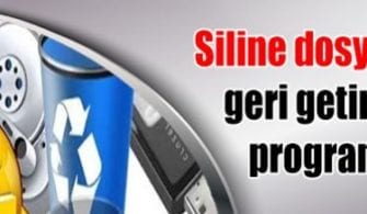 Hafıza Kartından Silinen Dosyaları Kurtarma