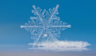 macro-of-a-single-snowflake
