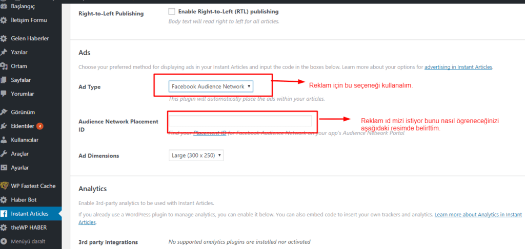 fb9 - Wordpress Facebook Instant Articles Kurulumu Resimli Anlatım