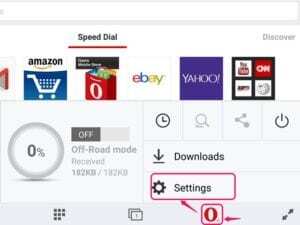 Android için Operada DNS Önbellek Gömme1 - Android DNS önbelleği temizleme