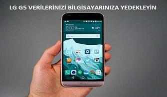 LG G5 Yedekleme İşlemi