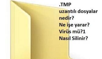.tmp uzantılı dosya