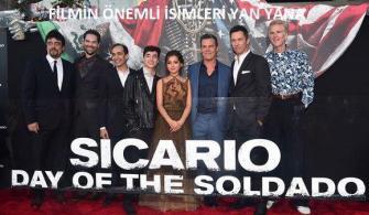 Sİcario: Day of the Soldado oyuncu kadrosu galaya katıldı.
