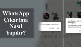 WhatsApp çıkartma nasıl yapılır?
