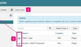 please install and activate helix plugin