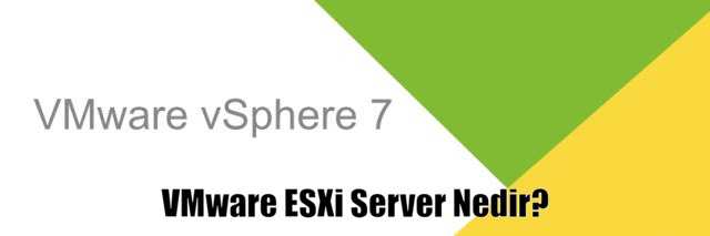 VMware ESXi Server Nedir?