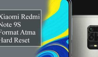 Xiaomi Redmi Note 9S Format Atma Hard Reset