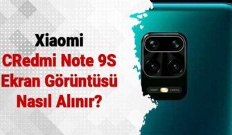 Redmi Note 9S Ekran Görüntüsü Alma