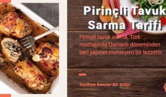 Pirinçli Tavuk Sarma Tarifi