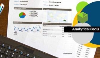 Google Analytics Kodu Ekleme