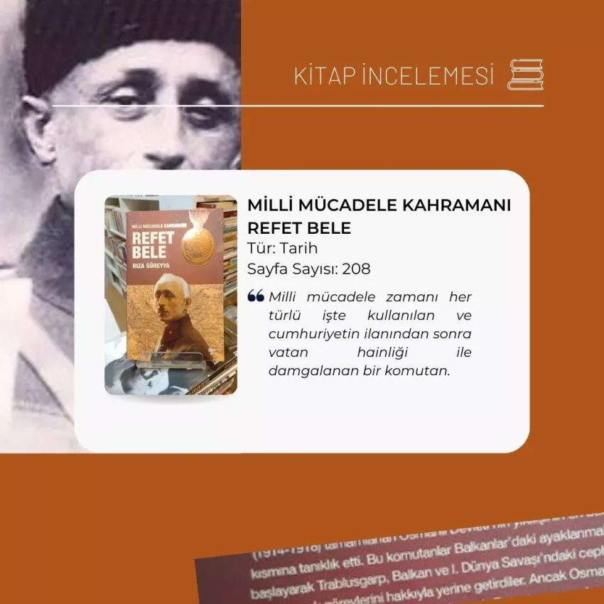Kitap İnceleme: Milli Mücadele Kahramanı Refet Bele