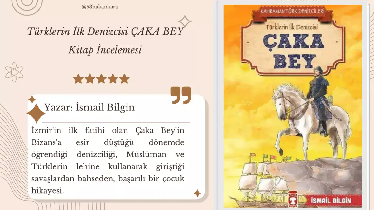 Türklerin İlk Denizcisi Çaka Bey