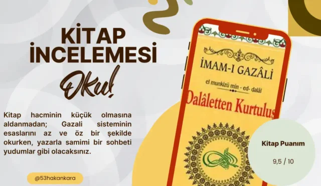 Dalaletten Kurtuluş İmam Gazali
