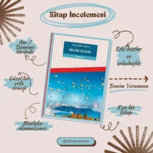 Selam Olsun adlı kitap hakkında infografik.