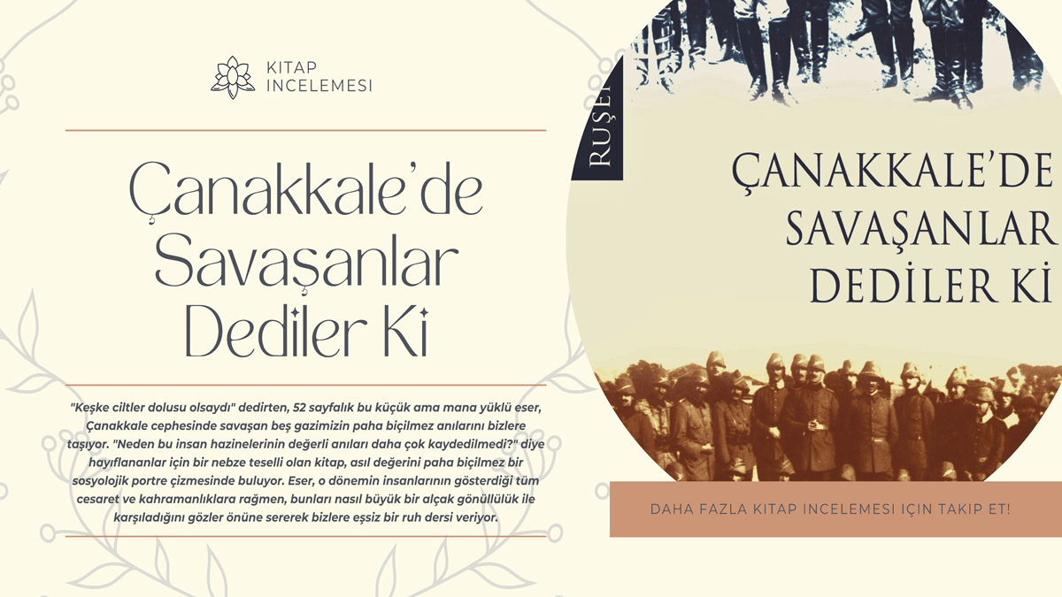 Çanakkale'de Savaşanlar Dediler Ki